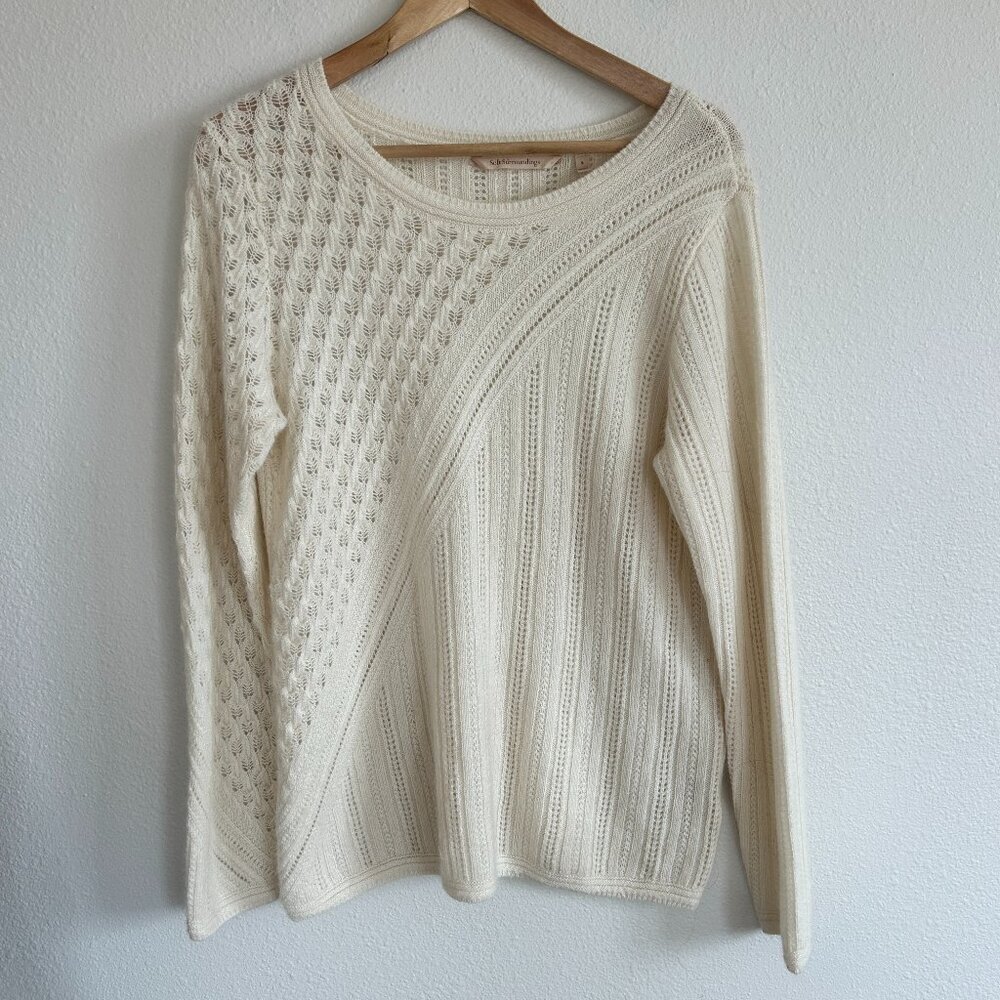 Soft Surroundings 100% Cashmere Charlotte Sweater